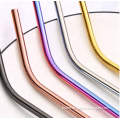 reusable stainless steel drinking straws